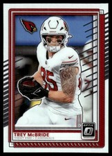 Trey McBride 2025 Donruss Optic #74 Cardinals NFL READ FREE SHIP AutographDen