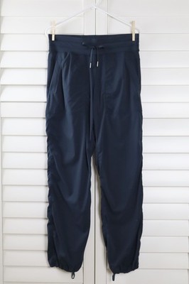LULULEMON Athletica Blue Subtle Striped Athletic Jogger Track Pants Size 8