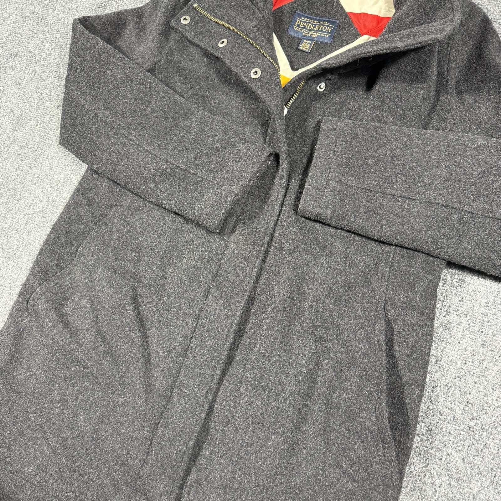 Pendleton Jacket Cascade Campbell Wool Blend Wate… - image 3