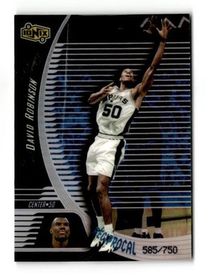 1998-99 Upper Deck Ionix #R52 David Robinson Reciprocal #/750