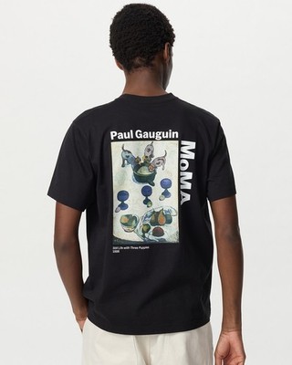 Uniqlo MoMA Art Icons Paul Gauguin Still Life with Three Puppies T-shirt Mens XL