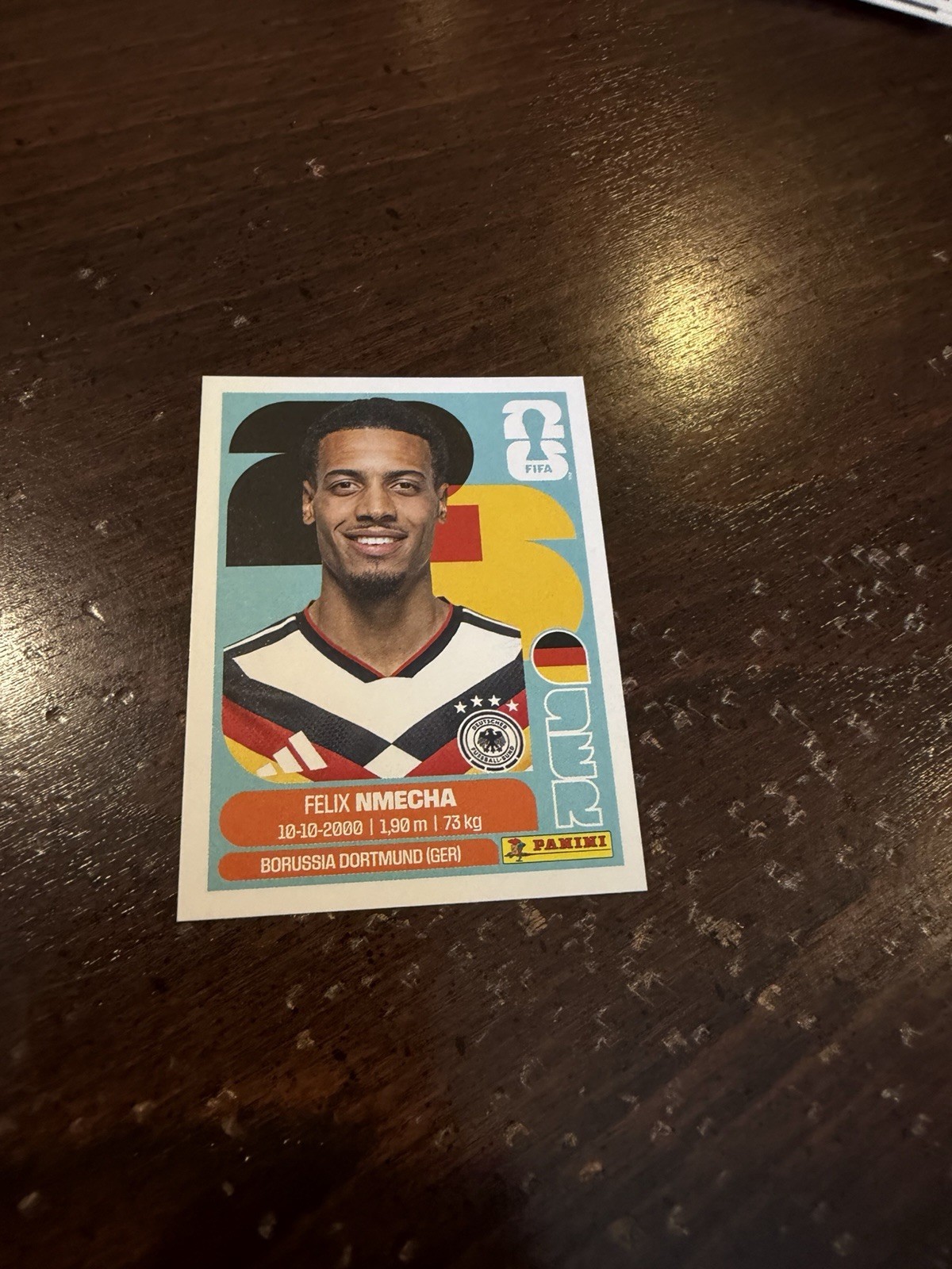 2026 Panini FIFA World Cup Stickers #GER12 Felix Nmecha