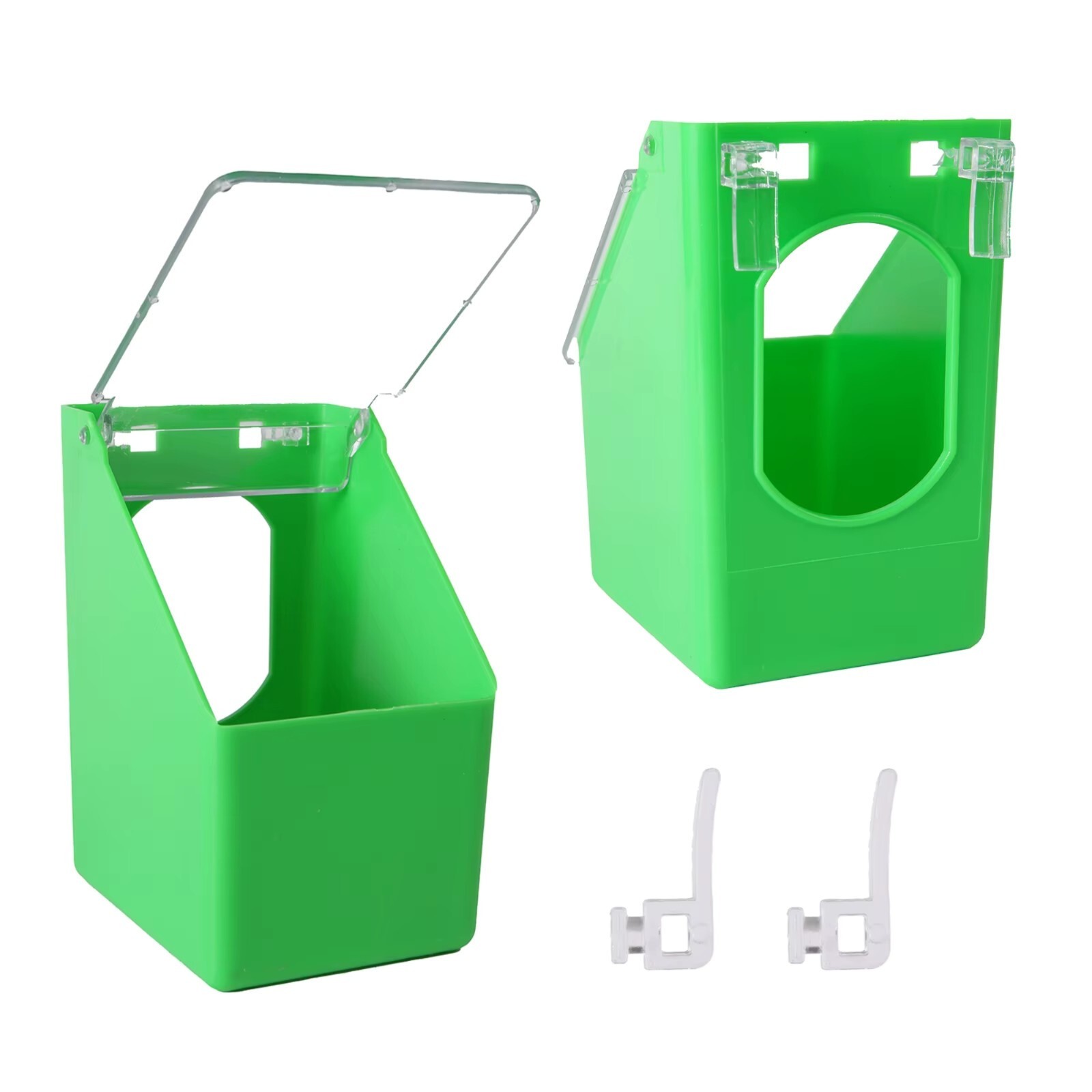 Pigeon Hanging Box Cage Feeding Container Food Feeder 3 Different Sizes ...