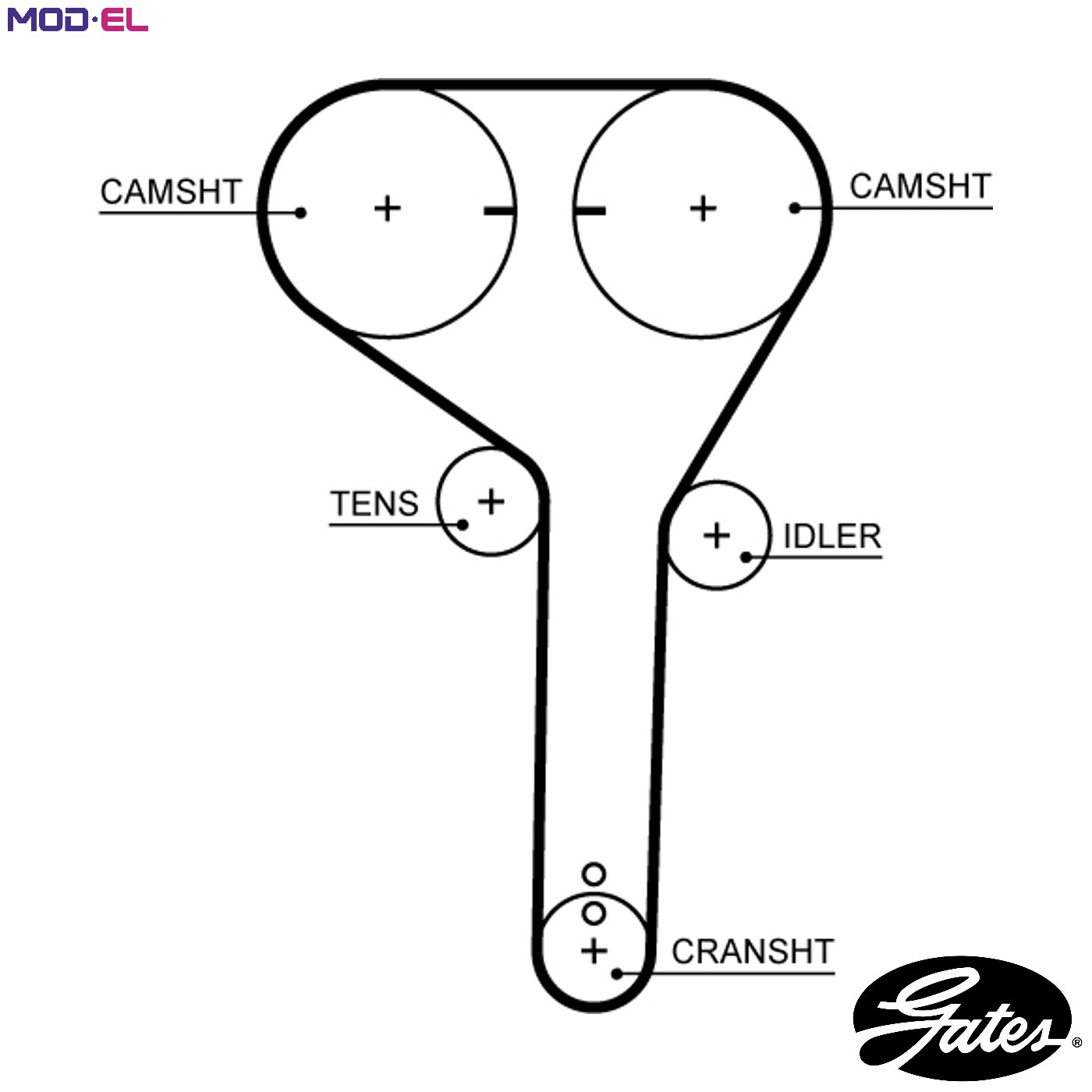 ✅Fits GATES GAT5710XS Timing belt GAT5710XS Timing belt fits: VOLVO ⭐UK Seller⭐ - Image 9