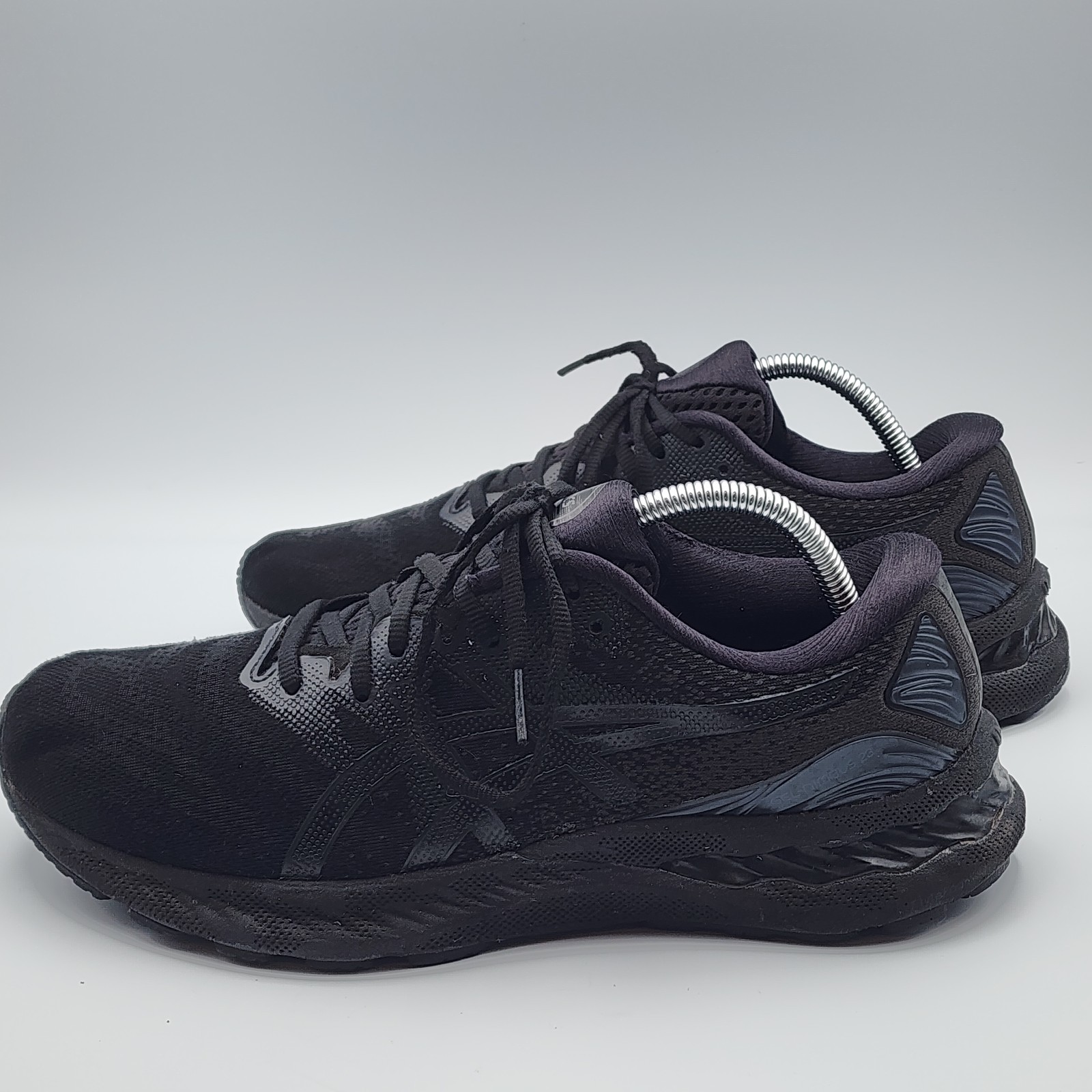 ASICS Men's Gel Nimbus-23 Running Shoes Clear Blue/Gunmetal, Size 9.5 US thumbnail 5