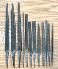 Lot of (12) American Swiss files Vintage Used USA Made AMSWISS FREE SHIPPING