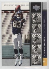 2005 Upper Deck NFL Players Rookie Premiere Vincent Jackson #10 0r6y