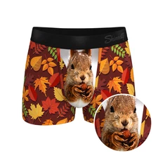 Shinesty "The Acorn Hoard" Squirrel Ball Hammock® Pouch Trunks Underwear