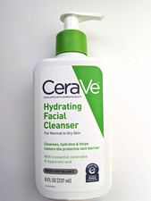 CeraVe Hydrating Facial Cleanser Hyaluronic Acid Fragrance Free 8 fl oz