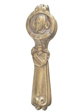Antique Solid Yellow Brass Shakespeare Stratf...