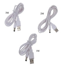 USB 2.0 A-Type Male to 5.5x2.5mm DC 5V Power Plug USB DC5V Charging Cable