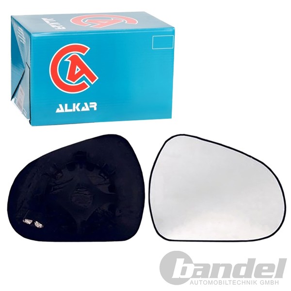 Alkar Spiegelglas Beheizbar Konvex Rechts Passend FüR Peugeot 207 207/207+ 308 |-image