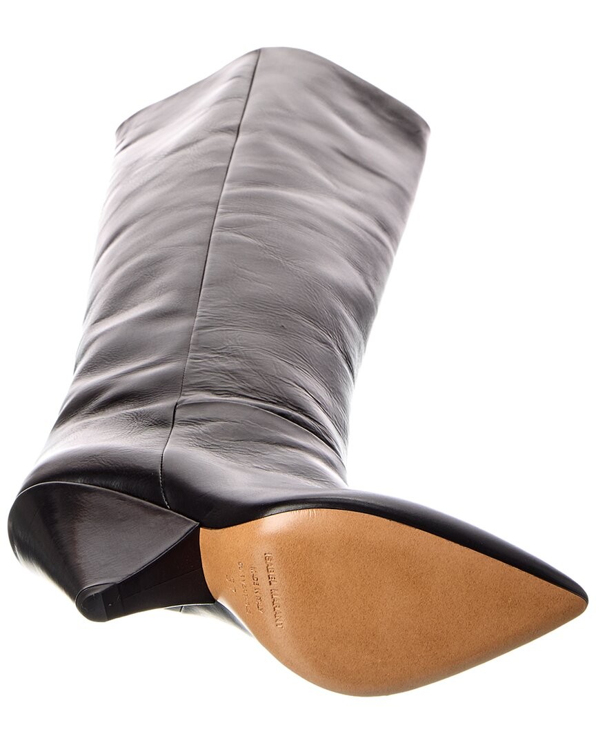 Isabel Marant Lokyo Leather Knee-High Boot Women's | eBay