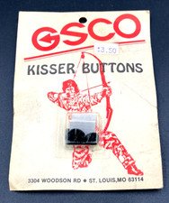 GSCO Kisser Buttons - Black Archery Bow And A...