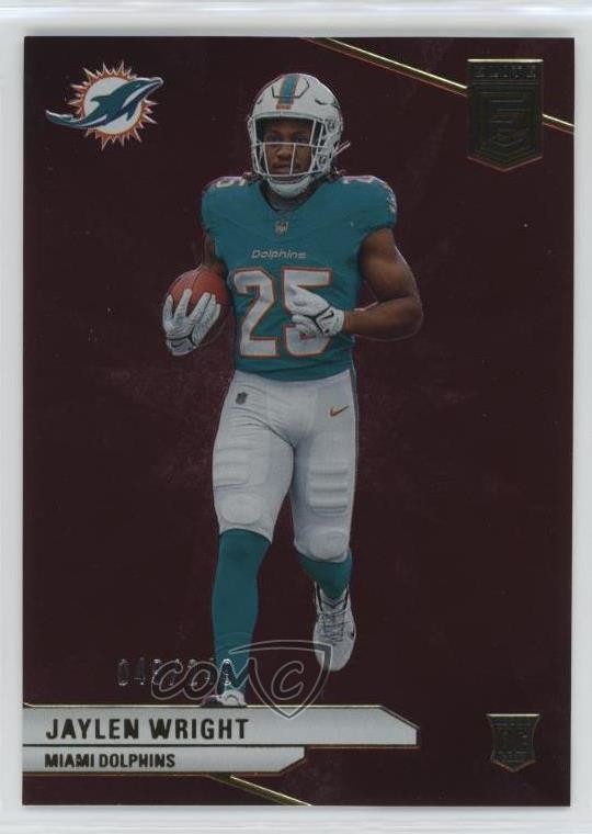 2024 Panini Donruss Elite Rookies Maroon /249 Jaylen Wright #114 Rookie RC 1g6n