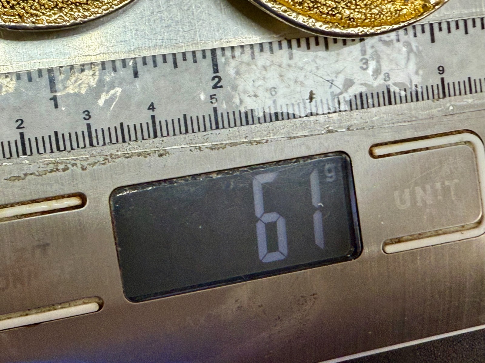 Sand Dollar Sea Shell Interlocking Two Piece Gold… - image 9