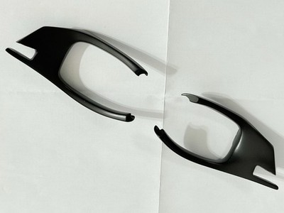 BLINDERS FOR OAKLEY X SQUARED SUNGLASSES X-METAL SIDE SHIELD BLACK CUSTOM