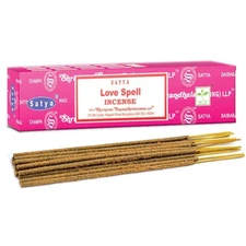 Nag Champa Authentic SATYA SAI Baba Incense Sticks (Love Spell)