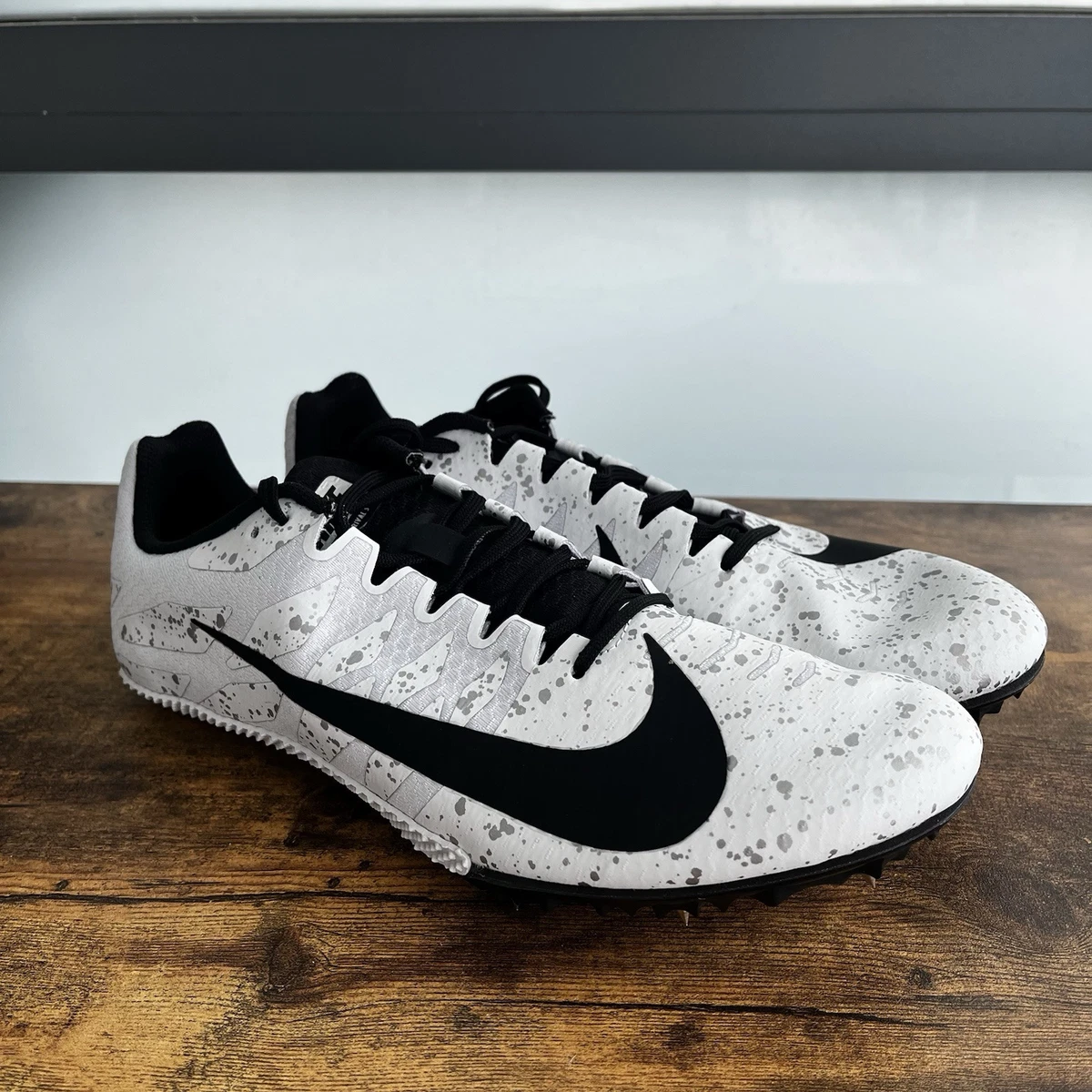 Nike Zoom Rival S9 Track & Field Cleats Pure Platinum 907564-005 Men\'s Size 11 Nike Zoom Rival S 9 Sprint Spikes Men main image 3