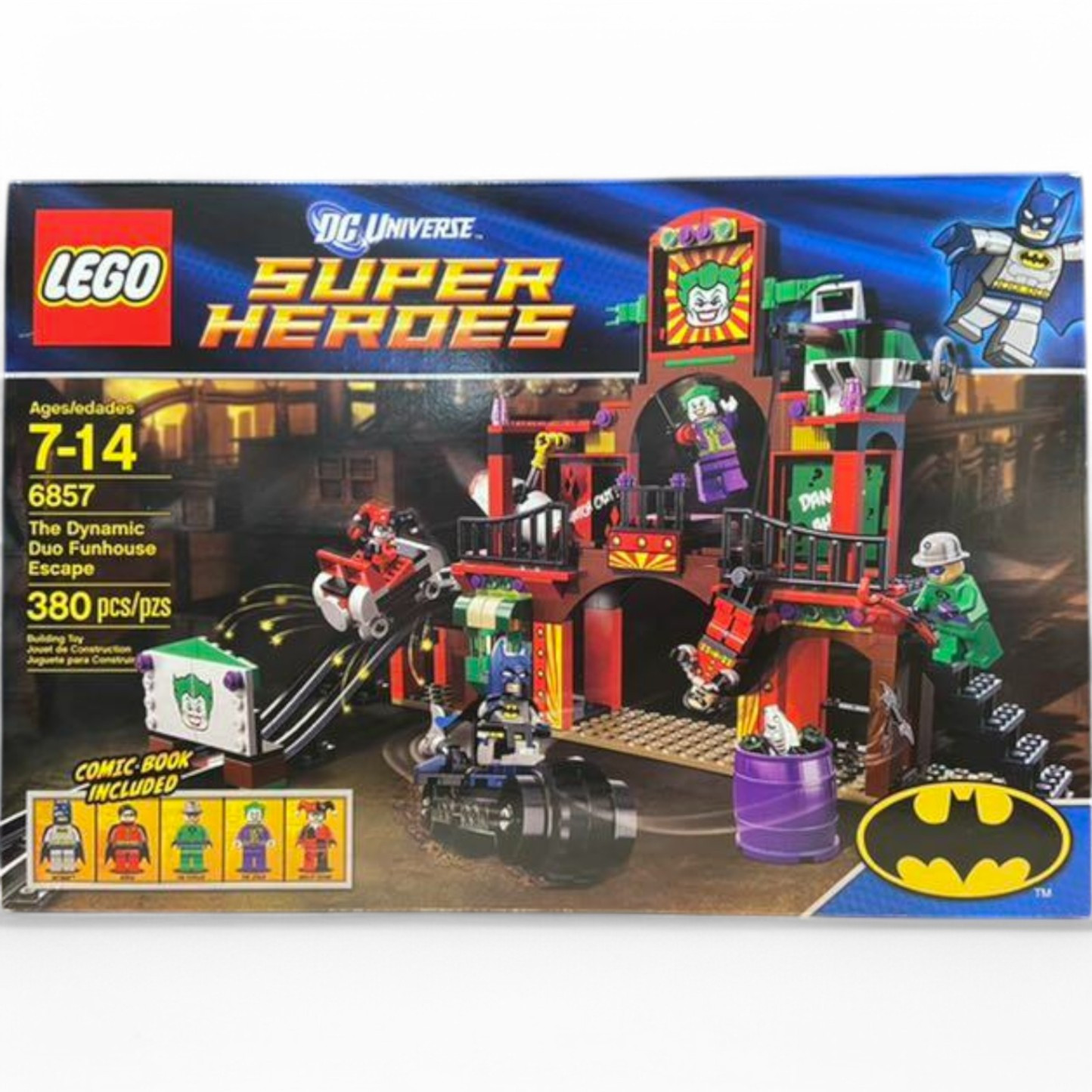Lego Batman Great Escape Fun House Set 6857 - Retired 2012