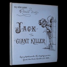 1888 First Edition - Jack The Giant Killer color illustrated by Richard Doyle