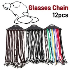 12pcs Reading Glasses Lanyards Neck Cord Spectacles Sunglases Strap Silicon Grip