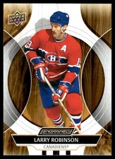2024-25 UPPER DECK ENGRAINED ICONS BASE CARD LARRY ROBINSON MONTREAL CANADIENS