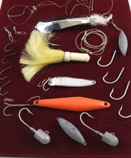 Lot of Deep Sea Salt Water Fishing Trolling Lures Hooks Weights Big Fish
