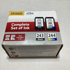 Genuine Canon PG-243 CL-244 Ink Cartridges for MG2522 4520 3120 3122 Printer NEW