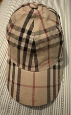 Vintage Burberry Baseball Cap Nova Check
