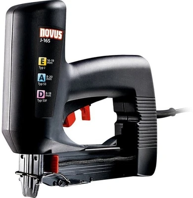 Novus Elektrotacker J-165 Profi Rückschlagarm 8-19 mm Klammern Nägel - Bild 1 von 4