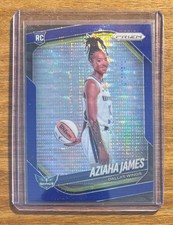 WNBA! Aziaha James Blue Pulsar (RC) /199! 2025 Prizm Rookie #141!
