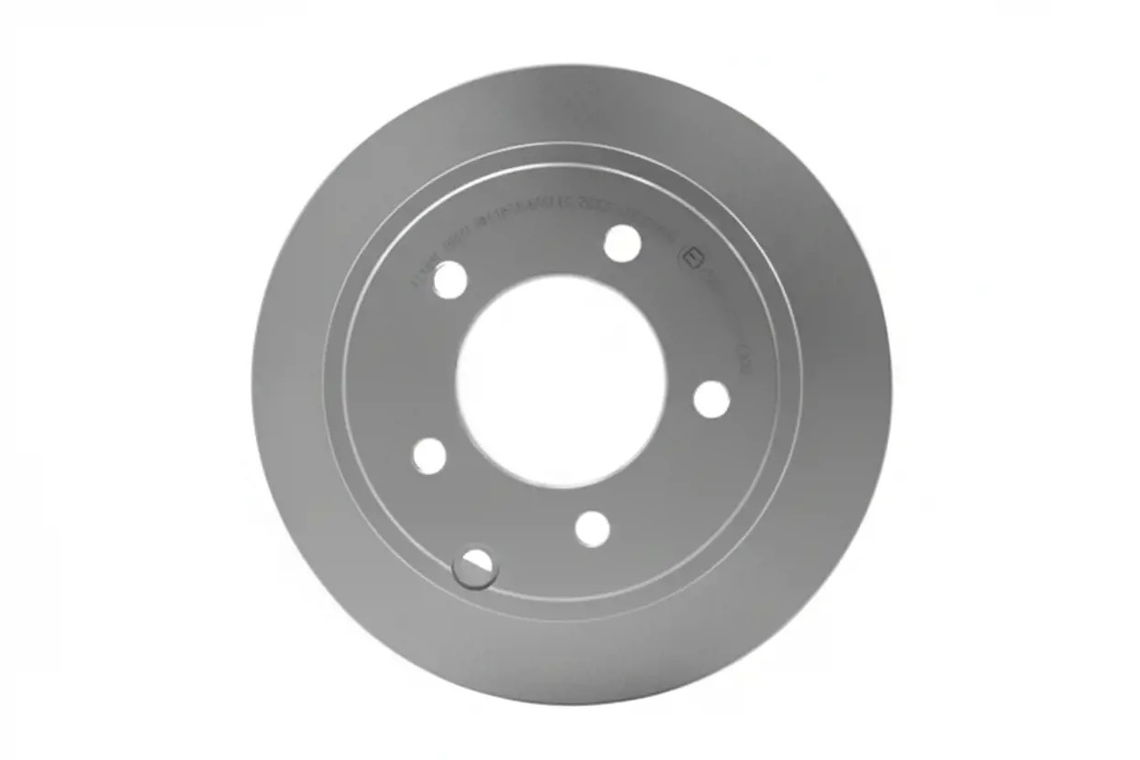 HELLA 8DD 355 120-561 Disco freno pieno, rivestito, senza bullone fissaggio ruota - Immagine 4