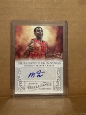2012-13 Brilliance Basketball Marquis Teague Brilliant Beginnings Auto Bulls
