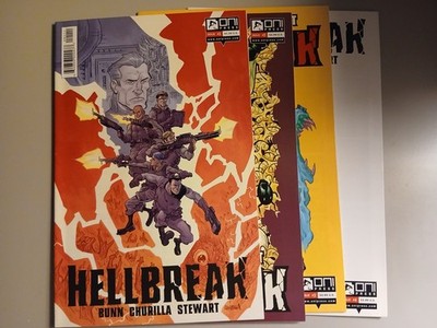 Oni Press Comics Hellbreak 2015 Issues 1 2 3 4 Bundle