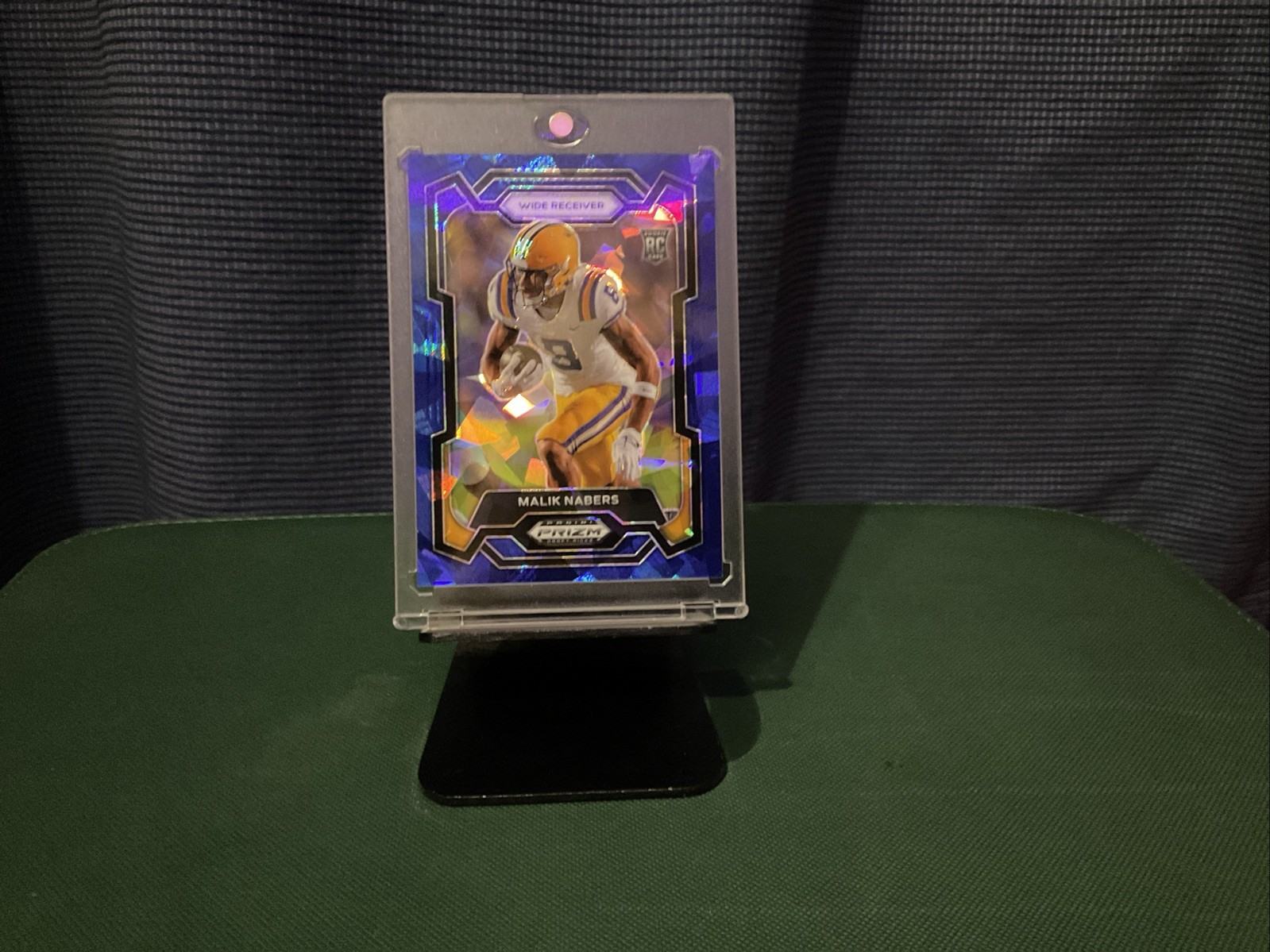 2024 Panini Prizm Draft Picks - Malik Nabers #109 Blue Ice Prizm /99 (RC)