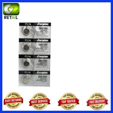 Reliable 4 Count 394-380TS Silver Oxide Batteries - No Leakage and Stable Output