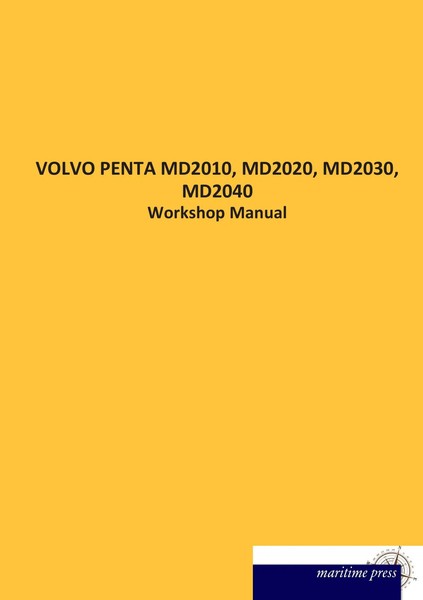 N. N. | Volvo Penta MD2010, MD2020, MD2030, MD2040 | Taschenbuch | Englisch-image