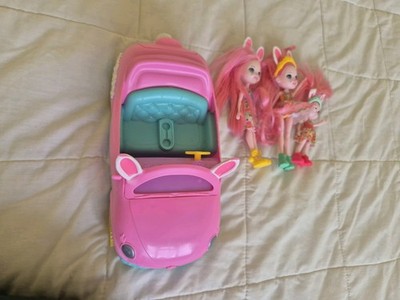 Mattel Enchantimals Puppen und Auto Konvolut