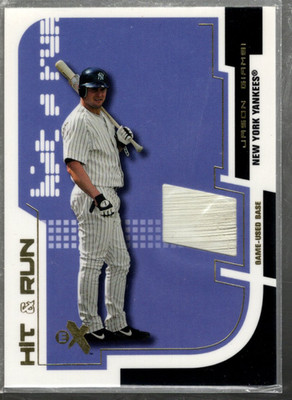 A2022-2002 E-X Hit And Run Spiel Basis #3 Jason Giambi - NM-MT