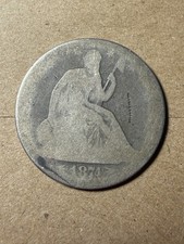 1874 Seated Half Dollar - Arrows - As Shown! (#2468)