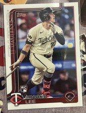 2025 Topps Series 1 Brooks Lee #317 (RC) Minnesota Twins