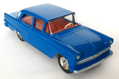 MINT Boxed Reproduction of Dinky 177 - Opel Kapitan in Dark Blue by Norev Atlas