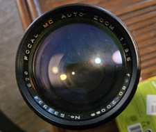 Focal MC Auto Zoom 80-200mm f/8 Telephoto Zoom Vintage Camera Lens