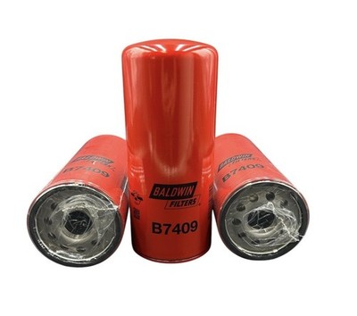 B7409 Baldwin Lube Filter Replaces Mack 20843764, Volvo 20843764, LF3654 (3Pack)
