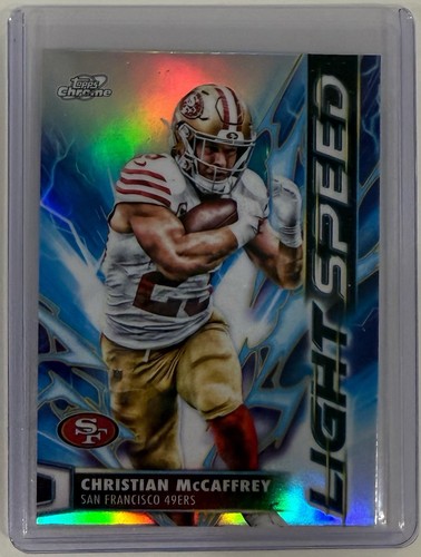 2026 Topps Chrome Cosmic Lightspeed - Christian McCaffrey LS-20