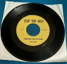The Earls 45 Looking For My Baby / Life Is But A Dream Flip Top Hits 712 vg+
