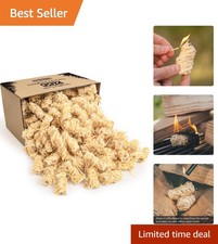 200 Odourless Firelighters for BBQs and Wood Burners - Safe and Cost-Effective 0.11 per lighter