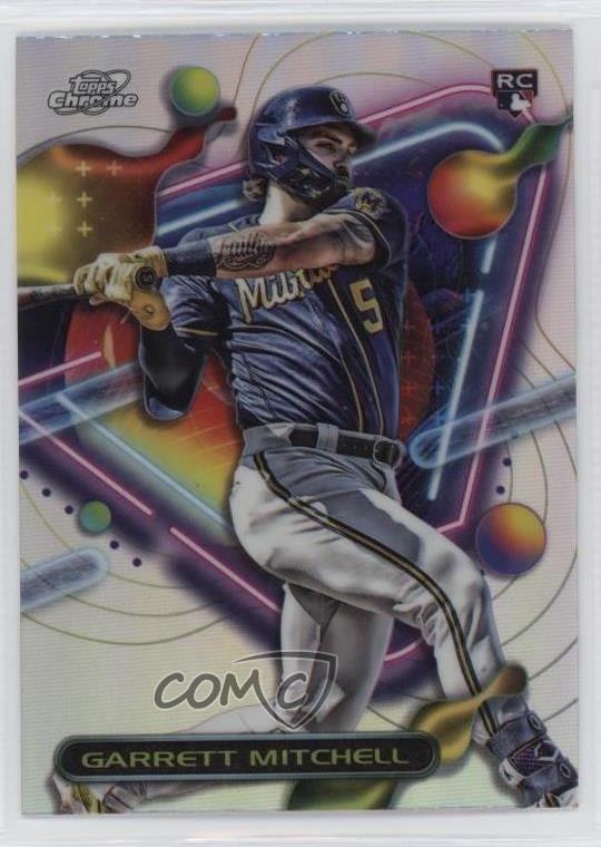 2023 Topps Cosmic Chrome Refractor Garrett Mitchell #154 0s1o