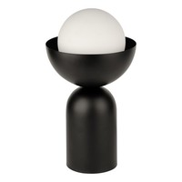 Osram Decor Bowl Tischleuchte E14 Schwarz Glas 200Mm